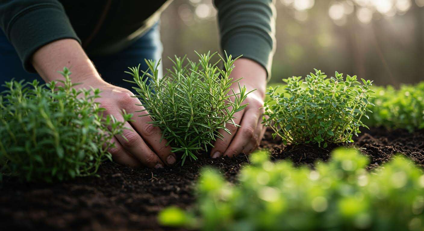 Pourquoi les jardiniers plantent ces 2 herbes aromatiques en septembre pour l'hiver