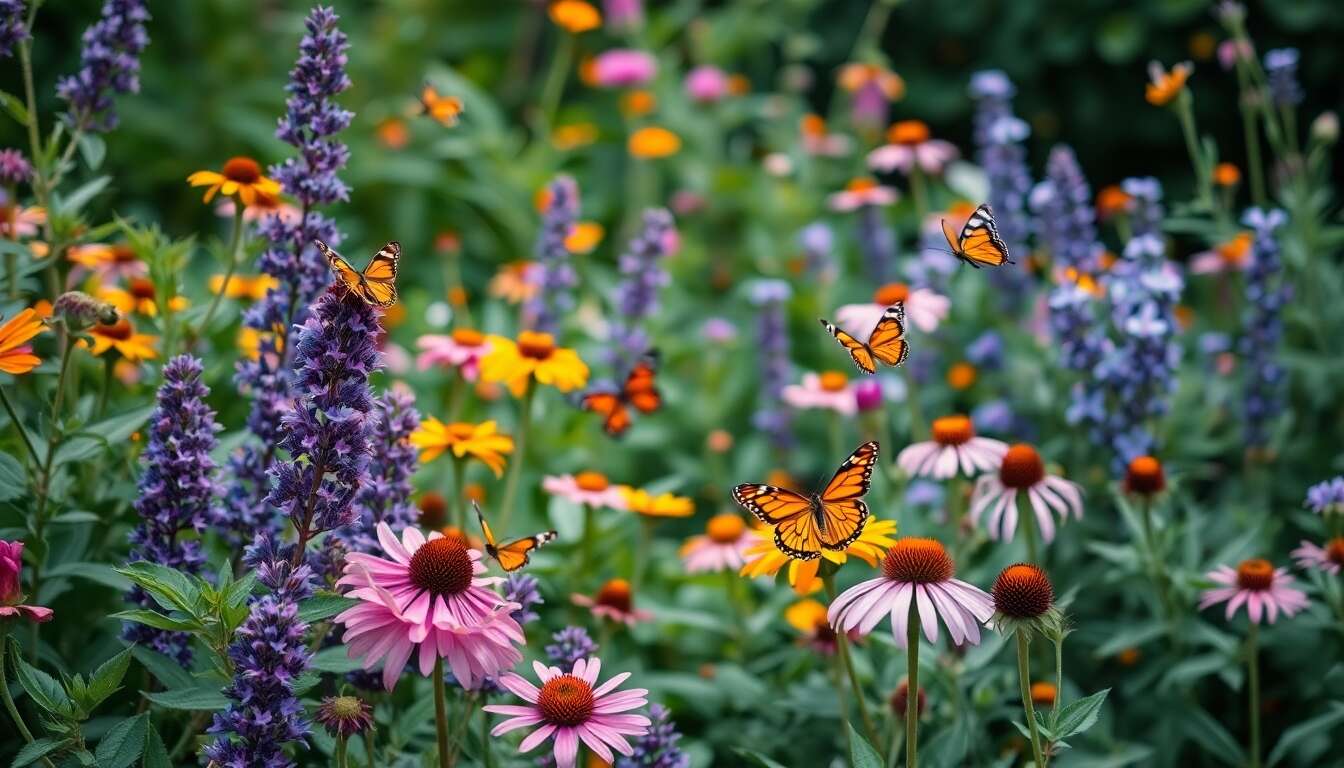 Choisir les plantes id&eacute;ales pour attirer les papillons