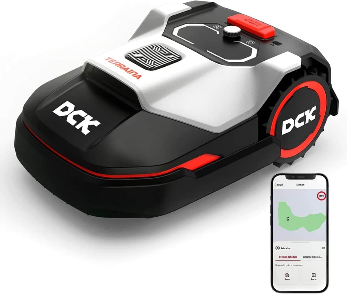 Test DCK robot tondeuse 1000㎡ : performance et connexion intelligente