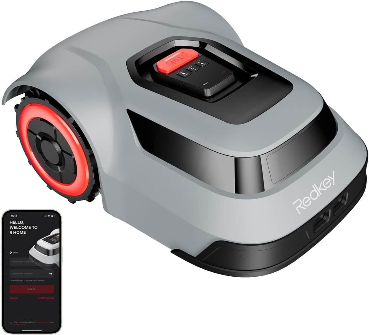 Test du robot tondeuse Redkey MGC1000 : efficacité et contrôle intelligent