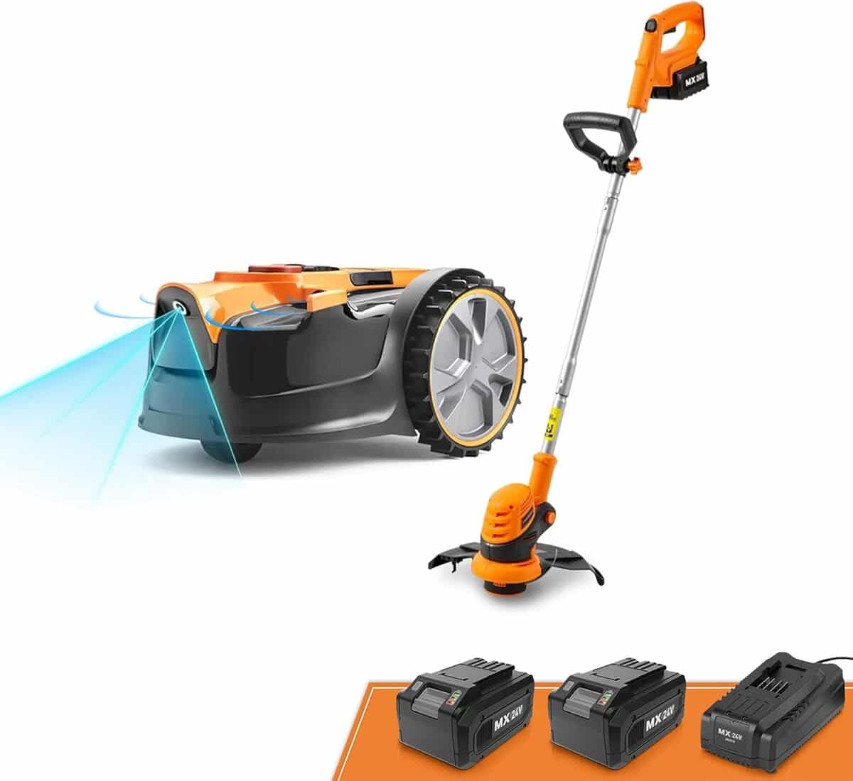 Test : lawnmaster OcuMow™ tondeuse robot sans fil et silencieuse