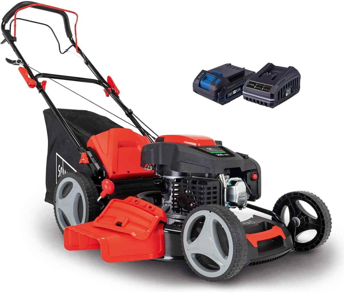 Test : tondeuse hybride Scheppach MS200-51E 5, 2 CV