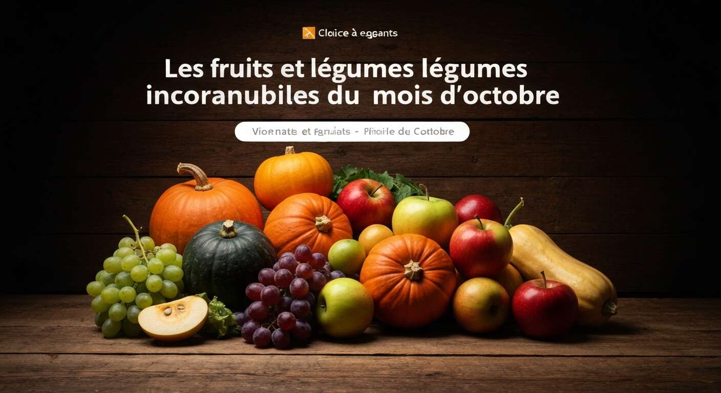 Les légumes phares du mois d'octobre Les légumes phares du mois d'octobre