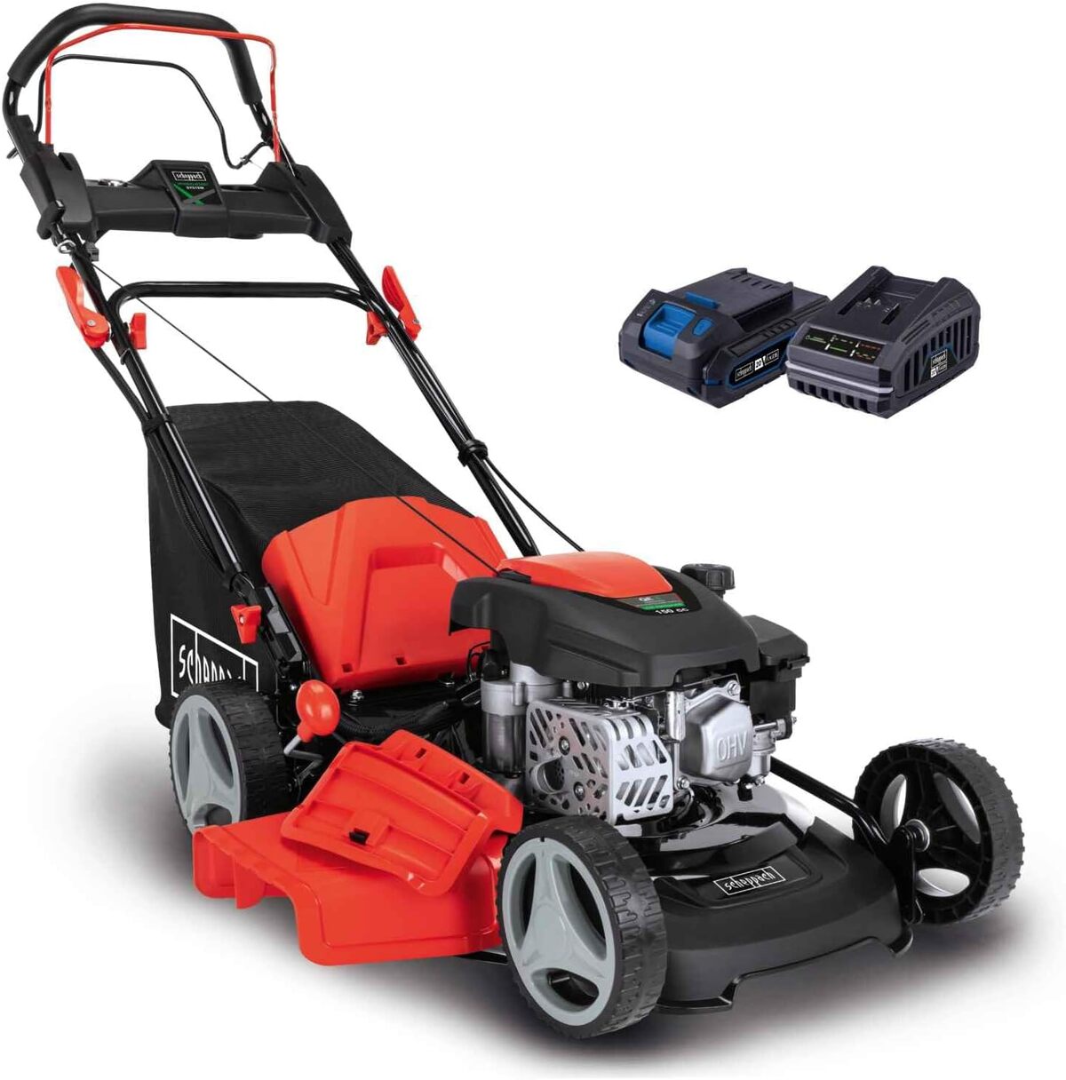 Test : scheppach MS150-46E tondeuse thermique автotractée