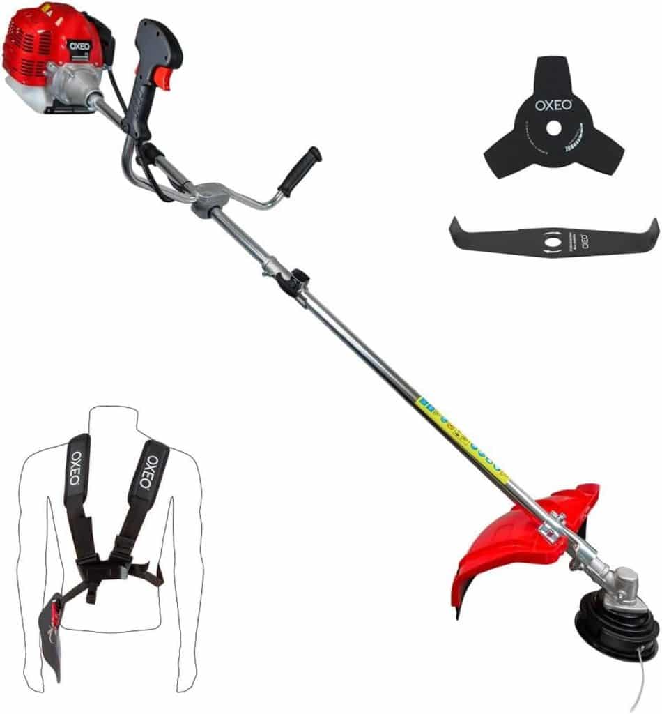 Test de la débroussailleuse thermique 62 cm³ 2en1