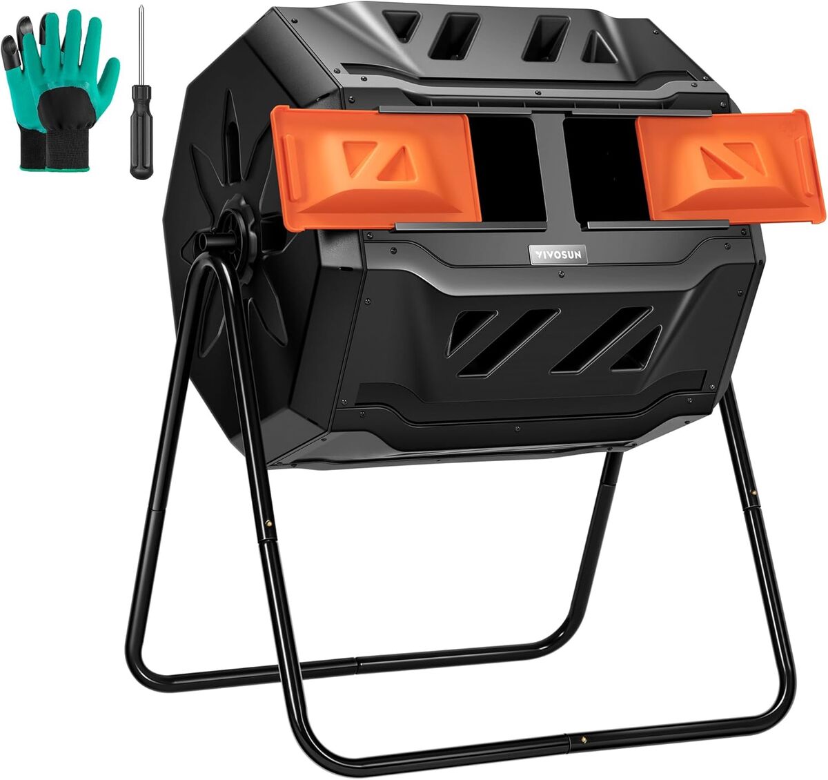 Test du composteur rotatif VIVOSUN 120L