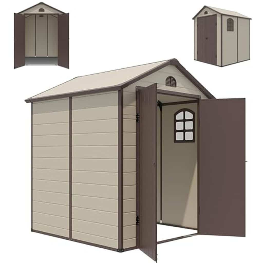 Test : abri de jardin Relax4Life 6m3 en PVC