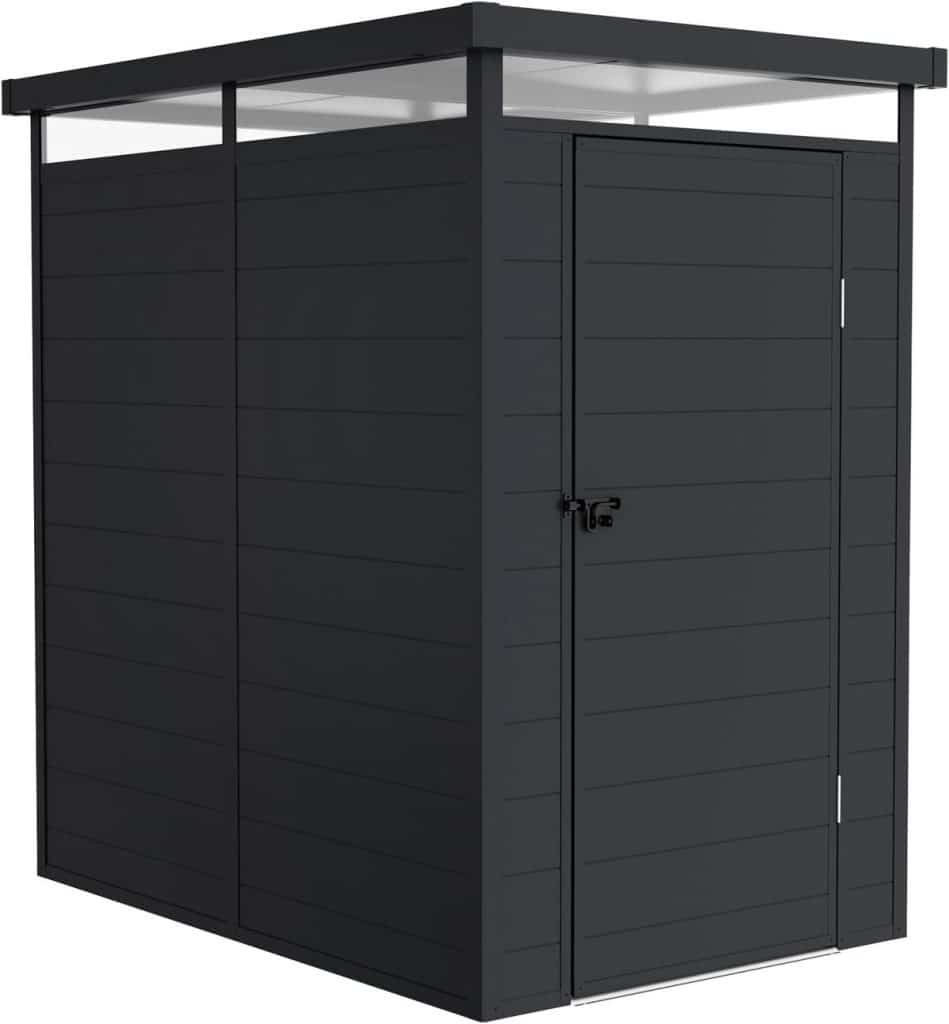 Test : abri de jardin Wasabi Terra, résine et protection UV