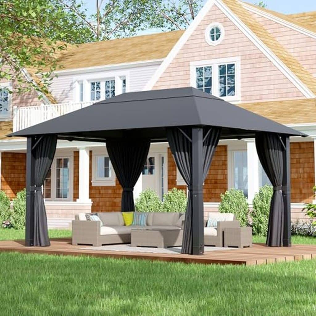 Test de la tonnelle Devoko : protection UV pour jardin