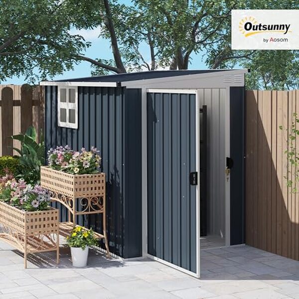 Découvrez notre analyse détaillée de l'abri de jardin en métal Outsunny 2, 7 m² gris foncé, ses caractéristiques et avantages pour un espace extérieur bien organisé.