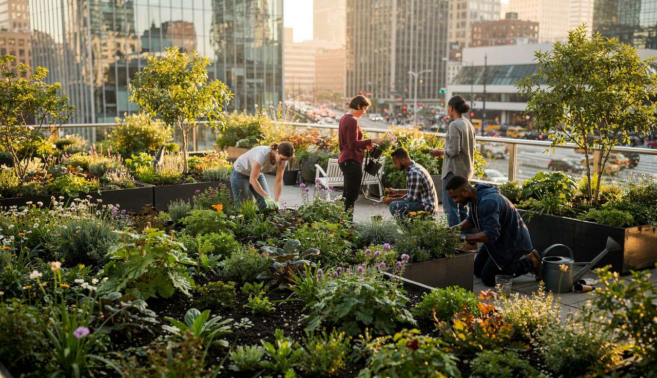 Quels v&eacute;g&eacute;taux choisir pour un jardin en ville ?