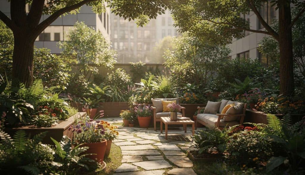 Comment aménager un jardin de ville ?