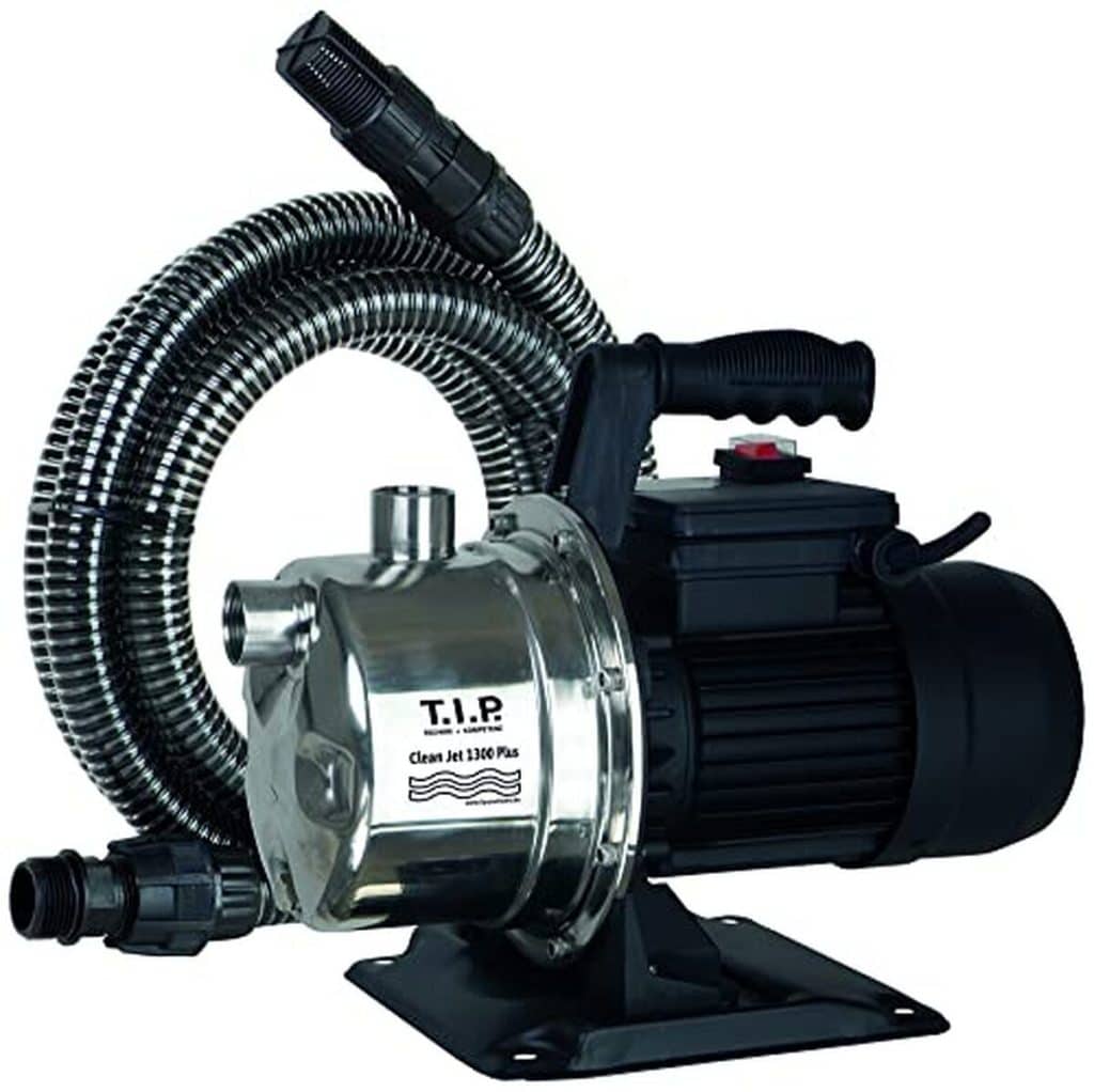 Test de la pompe de jardin T.i.p.  Clean Jet 1300 Plus 1200W