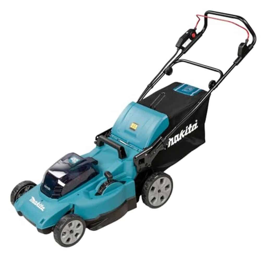 Test de la tondeuse Makita DLM480Z 36 LXT 48 cm