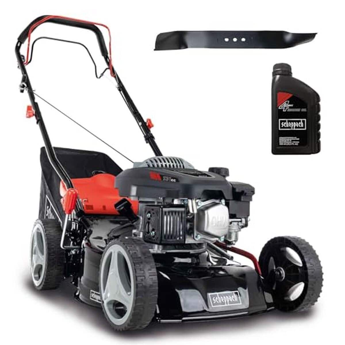 Test de la tondeuse thermique Scheppach MS132-42 : performance et fonction mulching